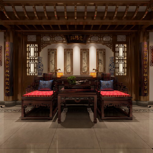 四合院客厅