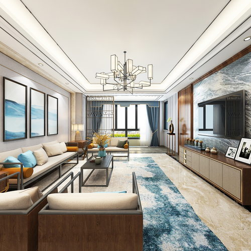 御江湾紫园杨女士新中式雅居