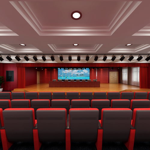 学校大礼堂全景