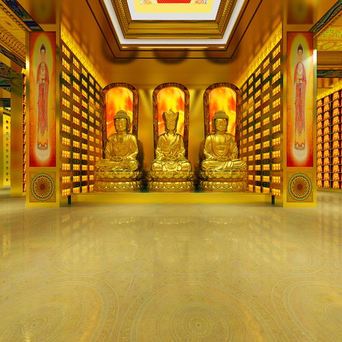 佛堂全景