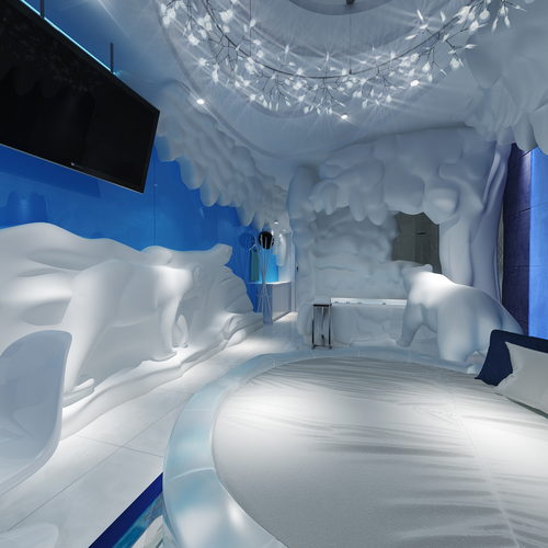 冰雪主题酒店设计图片
