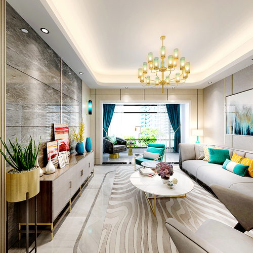 保峰玖著 a1户型 现代轻奢风格 卓凡装饰