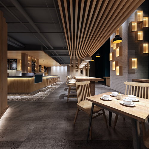 锋味 茶餐厅720全景效果