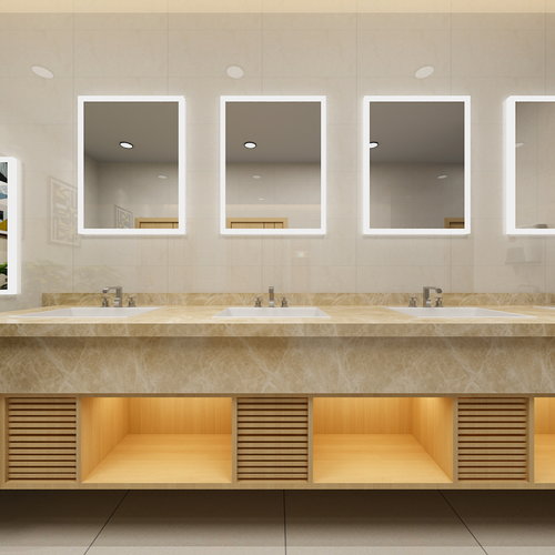 工装洗手间全景