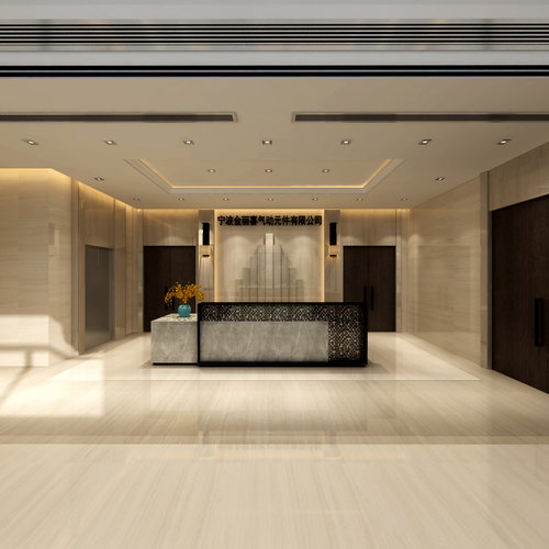 办公大厅效果图