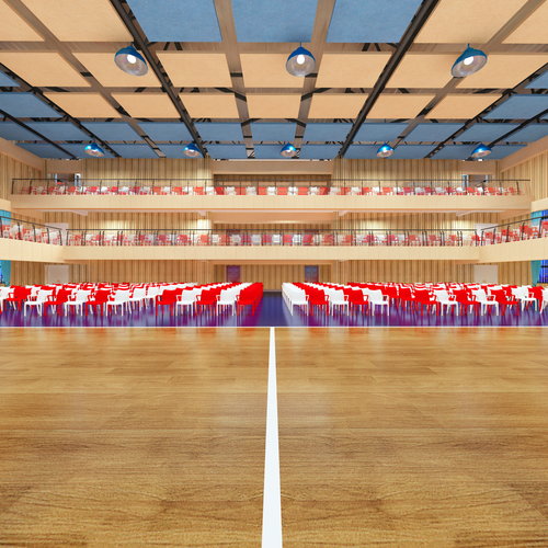 海口山高中学体育馆