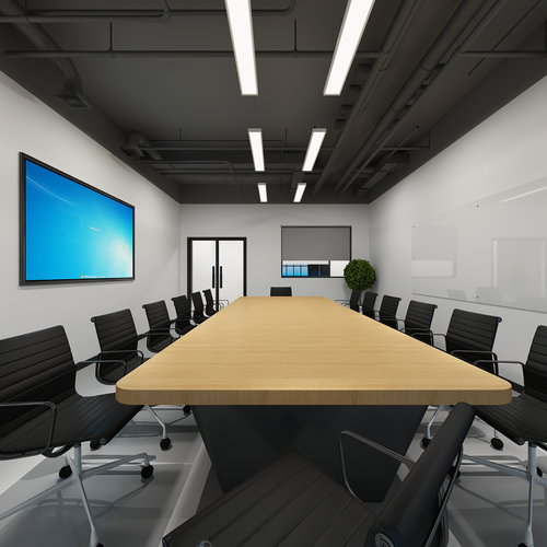 1992效果图-工业风会议室