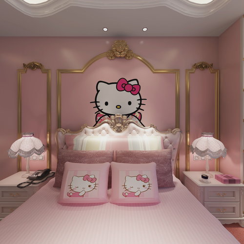 hello kitty主题包房