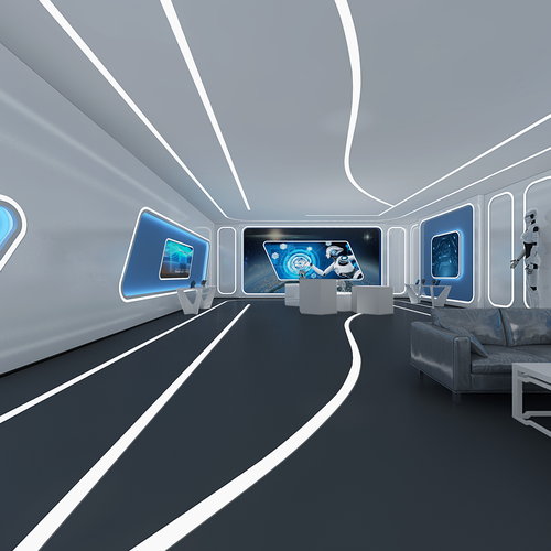 现代科技馆展厅