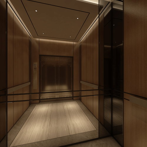三晋宾馆电梯轿厢