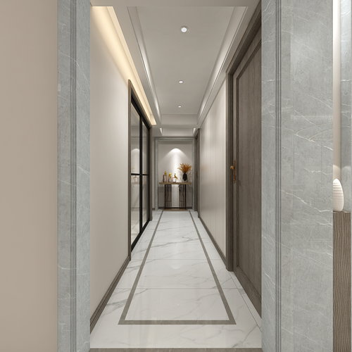 金海洋瓷砖jt12611 安加拉白—通体大板大理石vr全景