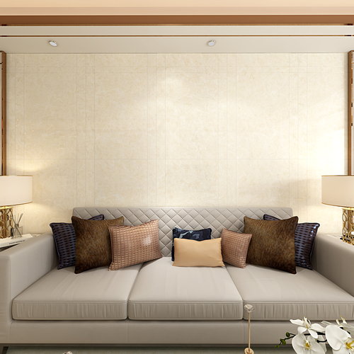 金海洋瓷砖jt12612 洛兰米黄—通体大板大理石vr全景