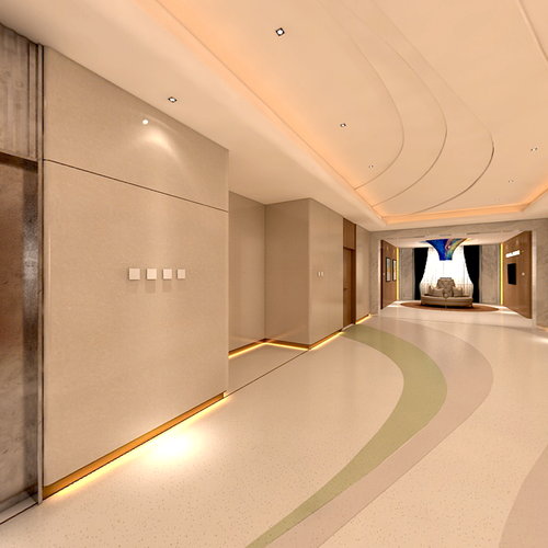 电梯间墙面变更