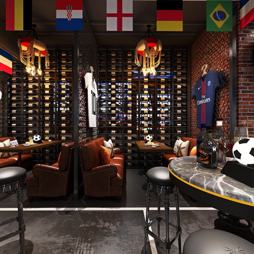 足球主题酒吧