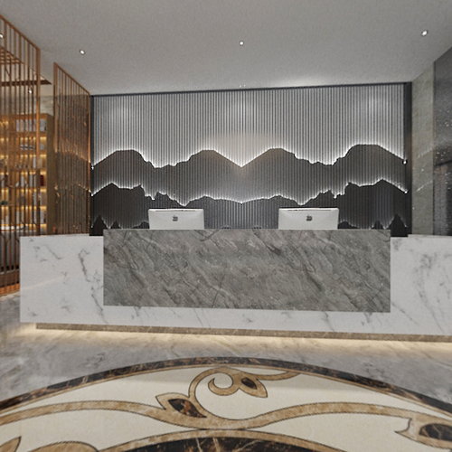 吉安波涛李敏轻奢酒店大堂