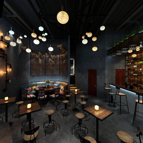 重金属风格酒吧