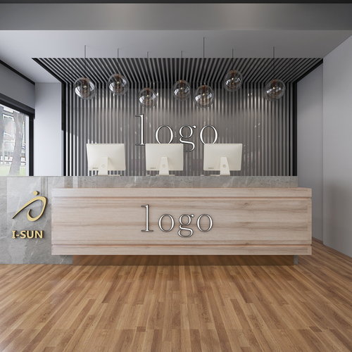 工装-健身房前台全景