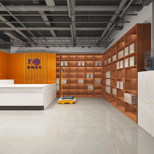 快递站全景---袋鼠效果图小王13023083767