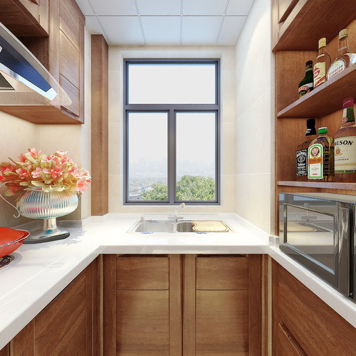 春江花园橱柜窗套效果图