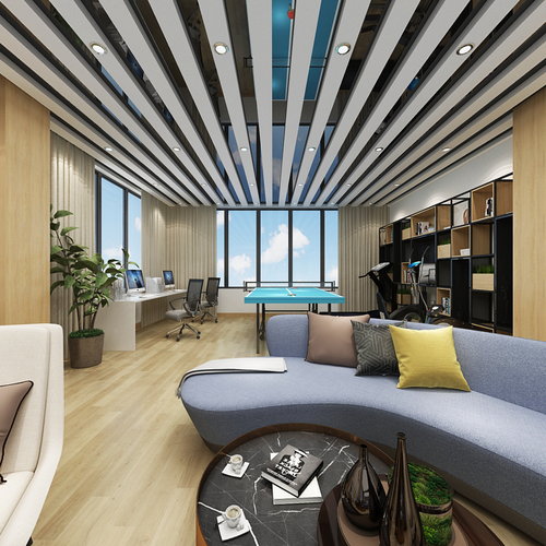 员工活动室全景