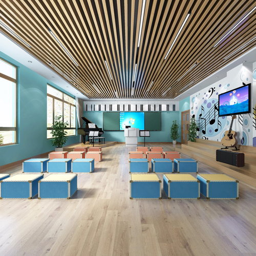 音乐培训教室全景