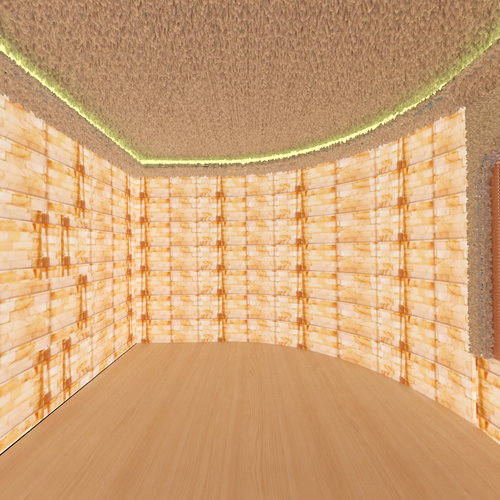 盐沙盐砖盐蒸房效果图-720°全景图欣赏