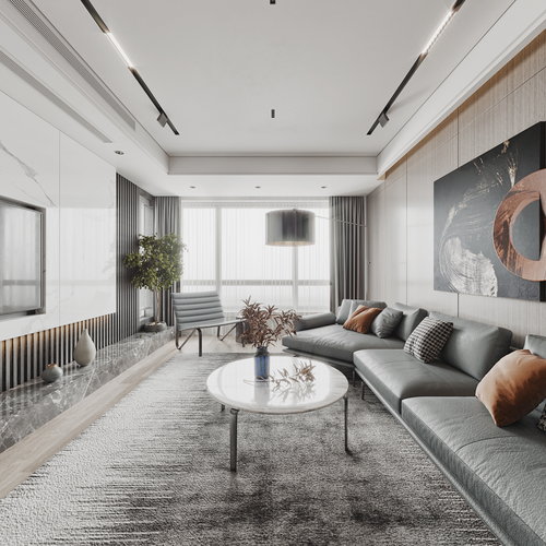 旌德公馆复式楼现代简约