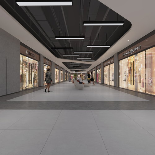 银领国际商场负一层商场方案3