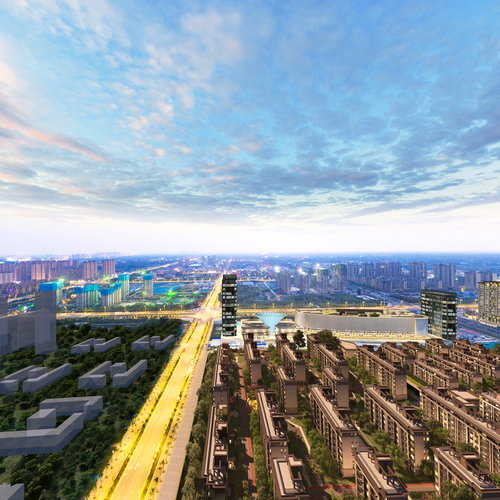 晖达紫誉府全景鸟瞰