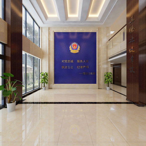 徽音设计---山东海润装饰冠县公安局vr表现方案