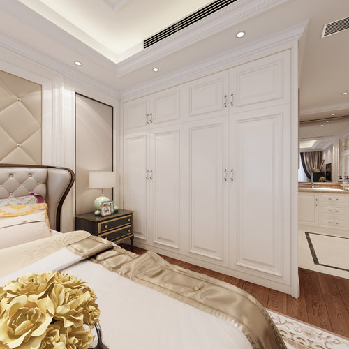 欧式卧室3d模型