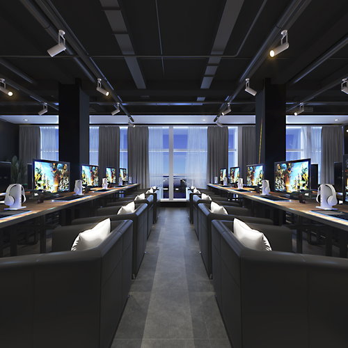 网咖游戏厅全景合集09 21.10