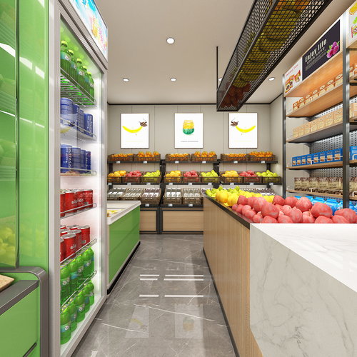 榴芒家水果店效果展示