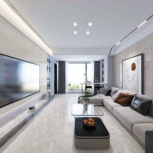 金海洋瓷砖jt61205—600x1200通体中板板大理石vr全景