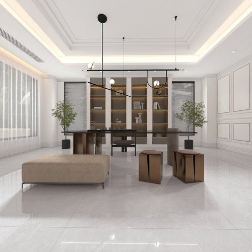 风和日丽瓷砖fhl12713a贝加莫浅灰 ——600x1200mm任意连纹大板