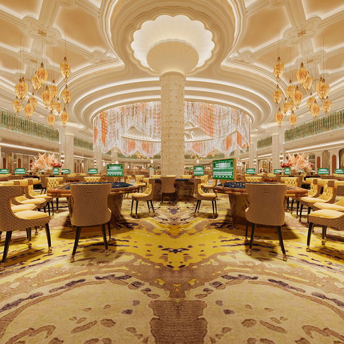 环海铂莱酒店一层娱乐大厅方案一（1）