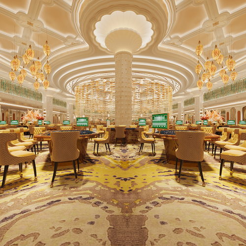 环海铂莱酒店一层娱乐大厅方案一（2）