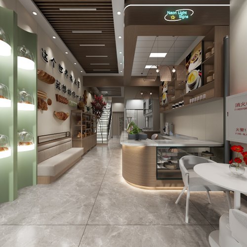 额敏县御景南湾烘焙甜品店效果图（修改）
